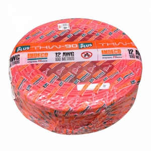 CABLE THW-90+ 12AWG, 750V X ROLLO INDECO