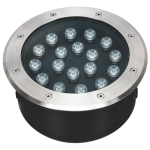 SPOT DE PISO RGB DE 18W 220V IP67 LED