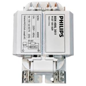 BALASTRO REACTOR DE 400W 220V VAPOR DE SODIO PHILIPS PHILIPS